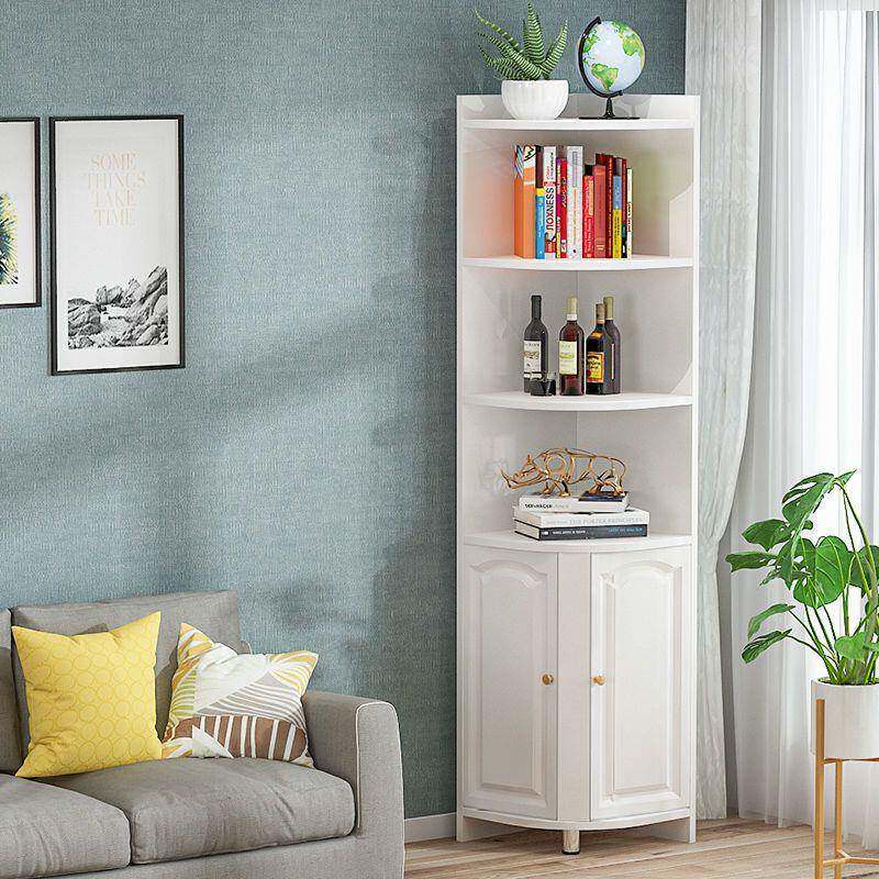 欧角柜厅墙角定柜可制三角形拐角置物式架FYU卧室客弧形转角柜收