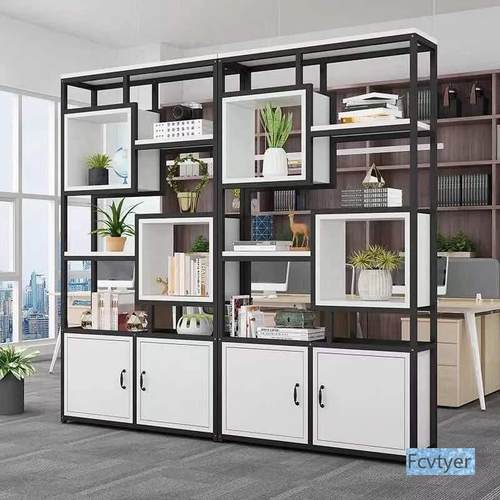 郝关帮装公饰玄展示架餐厅隔断置物架办DEE客厅室铁艺架屏风落地