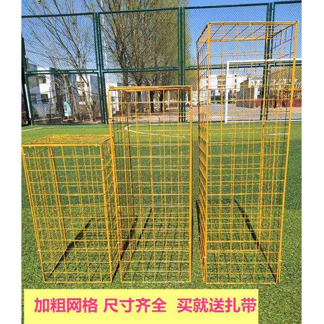 加粗片婚庆道台铁艺网格婚礼网T路引布MGR置铁丝网立方体方具框摆