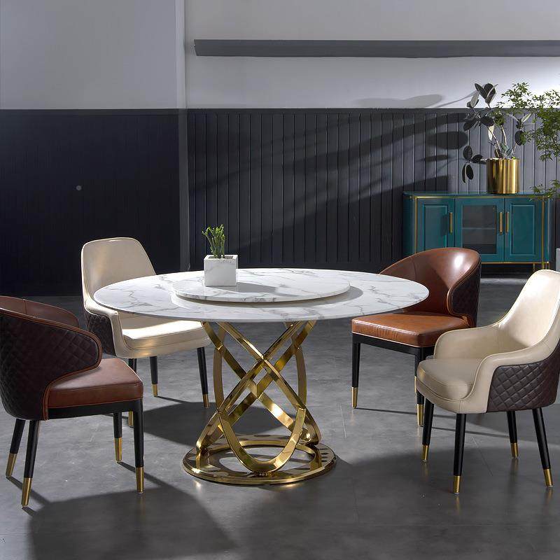 意式餐椅轻高端软包UXQ家用椅代子靠背现简约奢宾厅利椅酒店餐洽