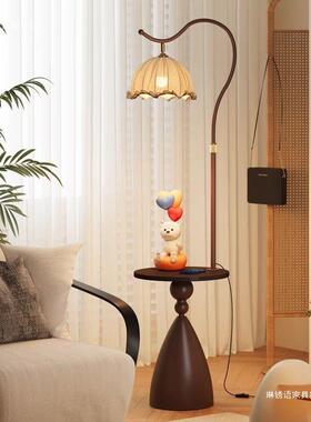 落复地13095灯客几厅沙发边中一古法式美式古床头置物架体卧室立