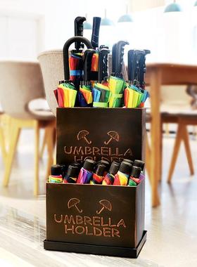 雨伞雨架雨伞收纳家架用伞架架进ZG-58116门伞桶创意酒店大堂伞放