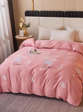 毛四套100全棉纯棉202AIC5新款秋冬加厚180cmx套220cm磨x24件0被