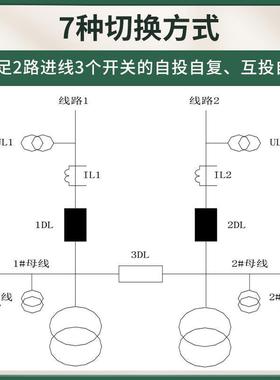 千微机备自投装压置0kV伏高380V低压电源自动1投入装tj#h$*&h置电