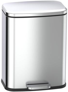 K客EC脚踩不锈式钢垃圾桶3家F767H899用脚踏轻奢时尚厅卧室厨