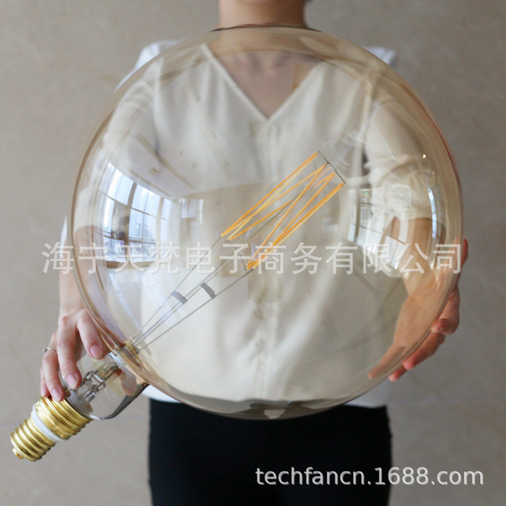 G380仿古灯泡大号仿古灯大灯泡LED灯丝灯吊灯光源复古灯工业风