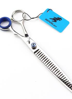 L804BT-单08尾8.石0寸宝鱼骨牙剪宠物剪带小齿