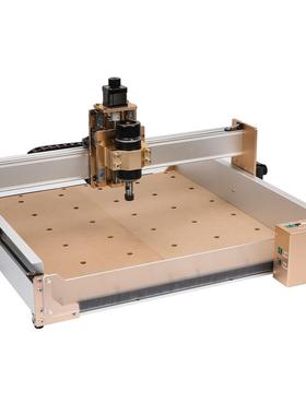 孔CN桌C4040面小型YFEB数控雕刻机塑料盒亚克力浮雕PC钻刻字机