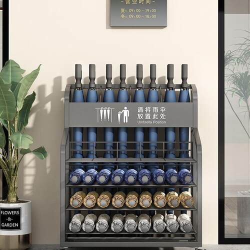 放商用雨伞收纳大架容量店大堂教室门酒口伞架售AMO楼部雨伞沥水