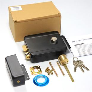 粉机械喷单电控锁厂家186直头销静音灵性锁电机锁楼宇门禁锁