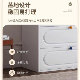 艺五斗铁柜家用客厅多层抽收纳屉柜卧室床尾无品牌/柜大容量斗铁