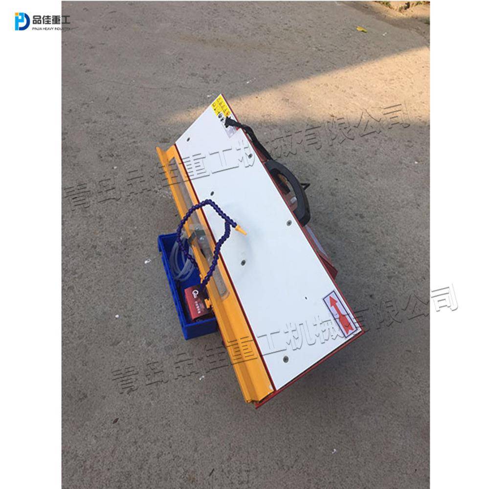 台式微型倒地圆脚线砖石材锯无尘地砖角锯台瓷角压UPM边切割机器