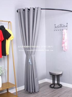 商场简BEO易可移动更衣室子衣间服装店换墙角试衣间帘门帘衣帘s换