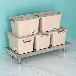 防潮垫高架厨房增高矮支架台子商用落地底座 加厚不锈钢工作台拆装