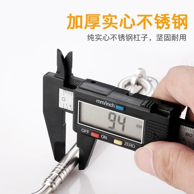 简易搭扣b实心门栓插销锁扣不锈钢推拉老式木门窗户挂钩固定器撑