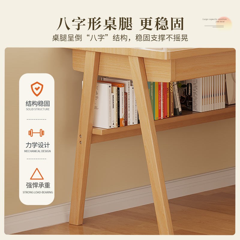 床边桌不占地小书桌家用学生学习桌子笔记本电脑桌卧室简约办公桌