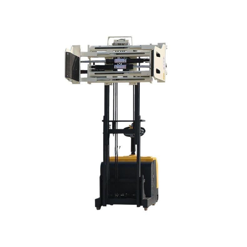 全电动平衡重油桶堆高搬运车抱夹叉车无腿电动夹抱机液压升降叉车