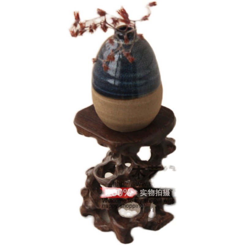 红木雕刻工艺品摆件奇石底座实木镂空根雕玉器茶壶底座木托花架子,家居饰品,木雕,淘宝优惠券,粉丝福利购,淘宝优惠卷