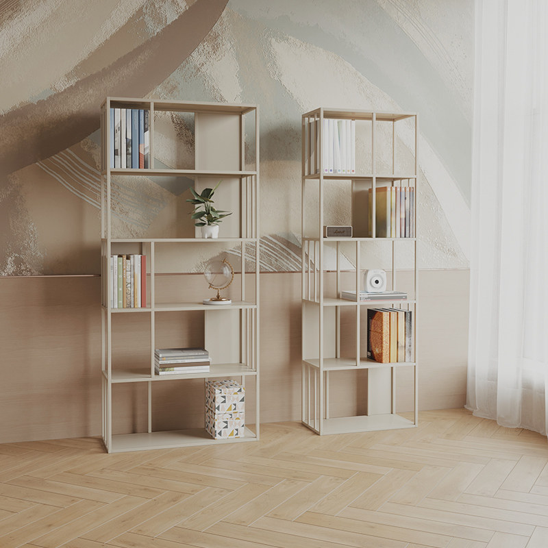 置物架落地客厅家用多层杂物收纳架卧室简约网红书架奶油风储物架,住宅家具,搁板/置物架/家用陈列架,淘宝优惠券,粉丝福利购,淘宝优惠卷