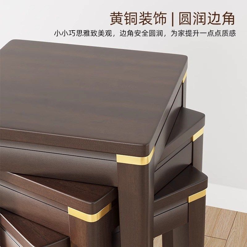 中式餐桌凳子圆凳板凳椅子实木小凳子家用可叠放备用方凳矮凳客厅,住宅家具,其它凳子,淘宝优惠券,粉丝福利购,淘宝优惠卷