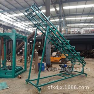 皮带输送机 定制袋装面粉化肥水平斜坡皮带输送机 装车输送机