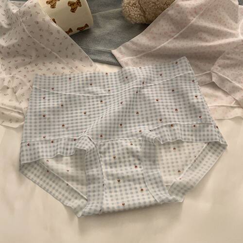 【冷萃甜心】轻柔0感无痕冰丝三角内裤女生中腰包臀10A抗菌加长裆