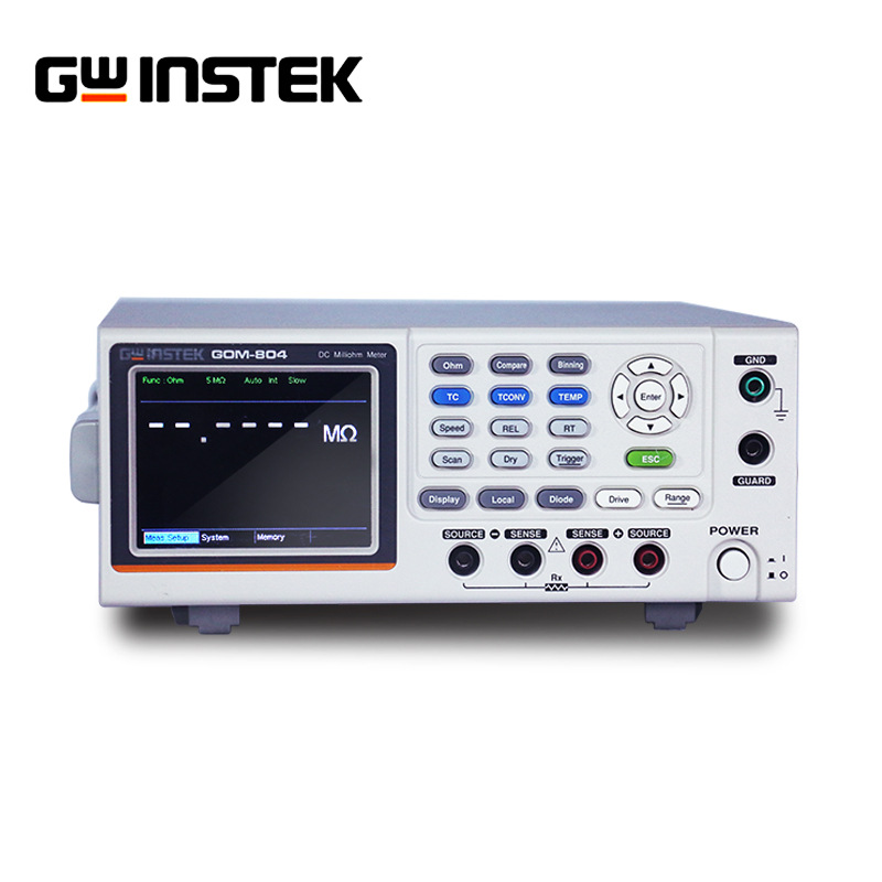 台湾固纬GWINSTEK公司GOM-804直流微欧姆计GOM-805微电阻计