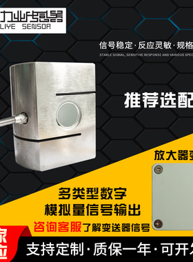 CLF-L3大拉压力传感器 S型拉压力推拉力称重传感器配料吊钩秤
