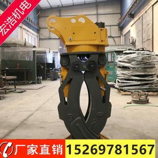 废铁废钢材液木夹木器 厂家销售液压压抓双缸旋HID转抓木器