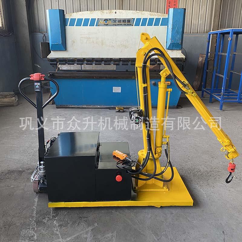 车重间仓库用液FKO压配式动小吊车 无平线遥控吊机 充电衡式移小