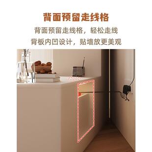 奶油风电视柜茶几组合落约家简用客厅电伊阳 DSG视机地柜收纳储物