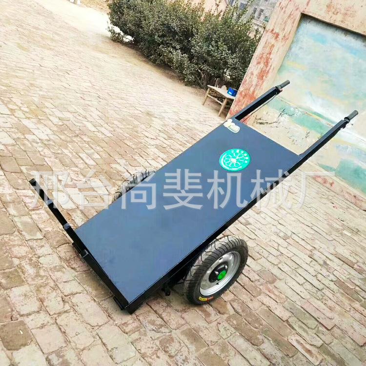 电动灰斗车建筑工地拉砖车轮养运殖货两物搬翻920斗力小推车平助