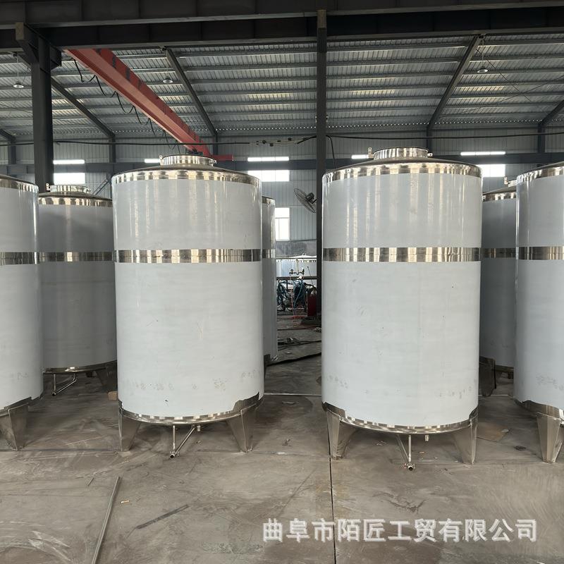 2吨不锈钢储酒罐酒厂存酒罐白酒米酒储存罐食品级密封