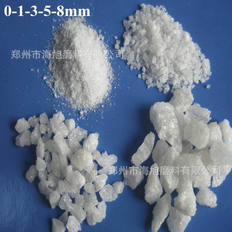 26年白刚玉3厂家 0-1--5-炉8m白刚玉0-1mm，1耐火材料m料捣杂料