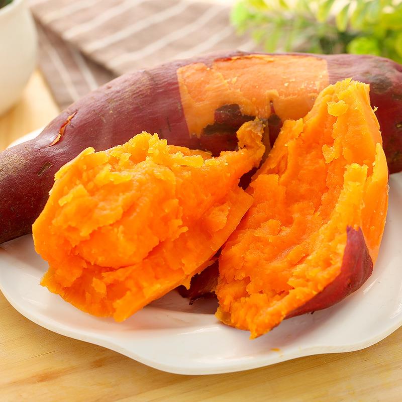 西瓜红蜜薯新鲜10斤板栗红薯农家自种红心地瓜糖心烤番薯蔬菜