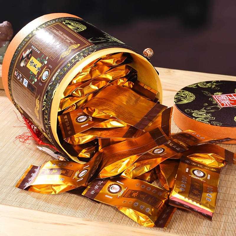 许有记养生茶益生茶养生茶男益生茶藤茶工厂直销甘甜圆桶装