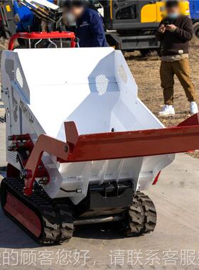 小型自翻斗车 卸作业KVN带效率高农用程建筑履工翻斗车