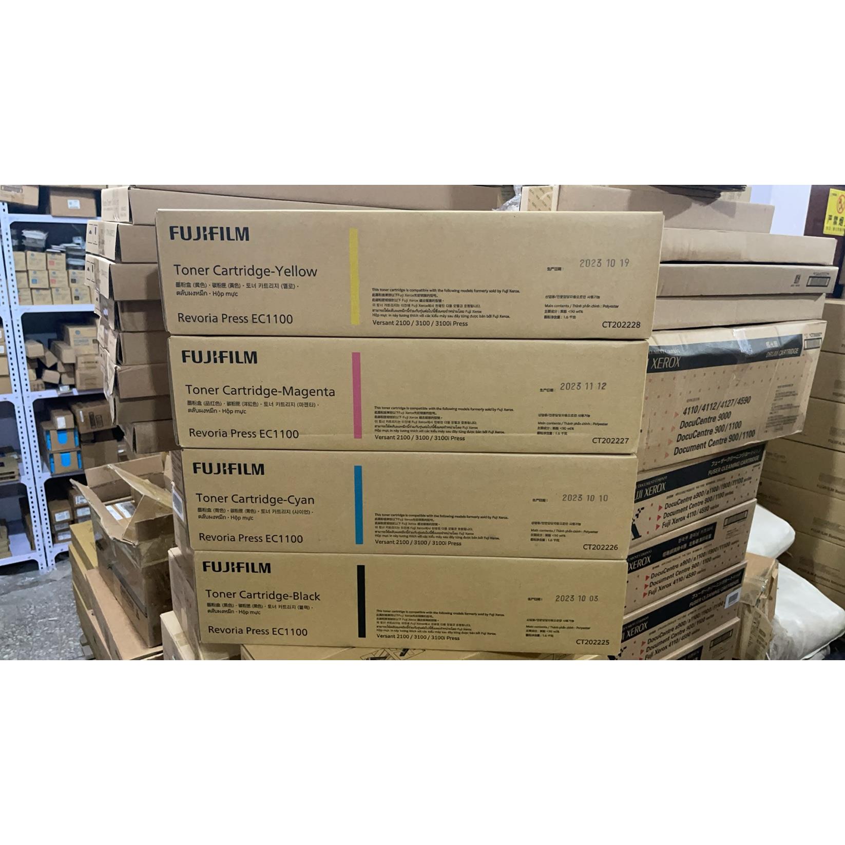 富士施乐V3100 V2100 EC1100粉盒C170 180 V80亚太版原装碳粉墨粉