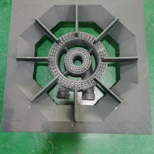 低汤灶炖汤灶台炉芯炉头矮汤炉铸铁炉板汤桶灶铁架吊汤锅出火头