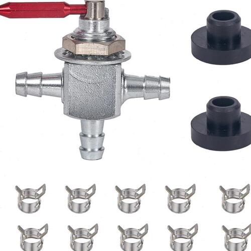 Mikatesi Two-Way Cut-Off Fuel Valves Kit Replaces For Scag 2