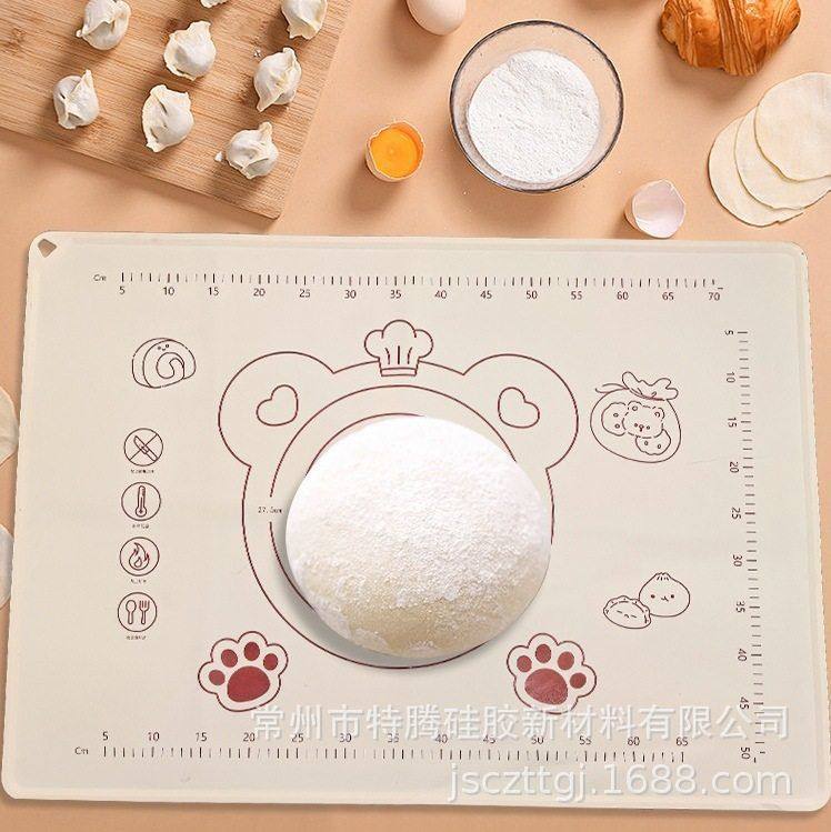 揉面垫硅胶揉面垫食品级硅胶揉面垫面垫烘焙不粘加厚刻度板擀面垫,厨房/烹饪用具,其它烘焙器具,淘宝优惠券,粉丝福利购,淘宝优惠卷