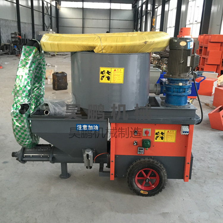 保温砂浆喷涂机 小型墙面喷浆机 墙面粉刷石膏机 750型喷涂设备