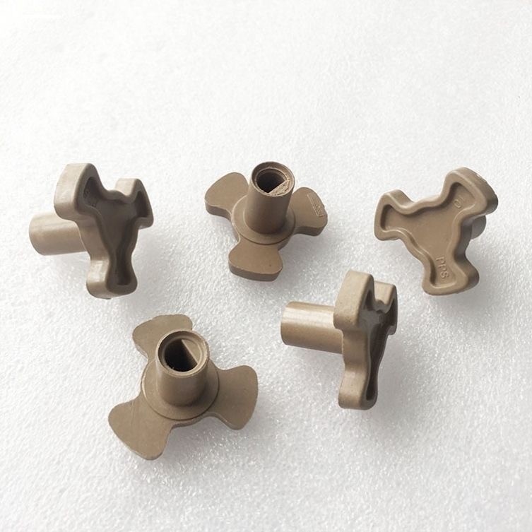 适用美的微波炉玻璃托盘支架转轴通用格兰仕玻璃转盘Y型转芯轴芯