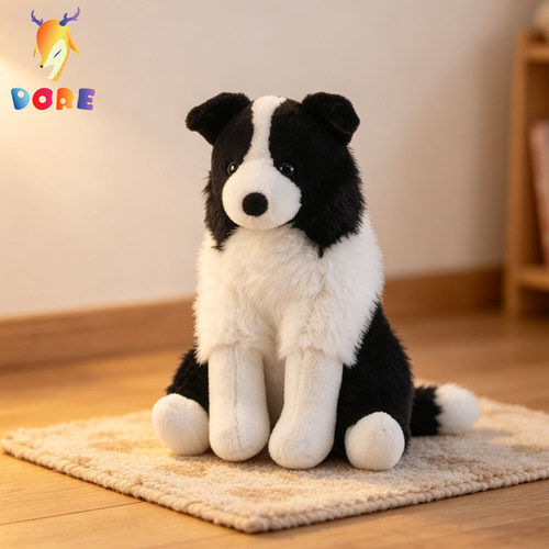 DORE边牧玩偶毛绒玩具公仔