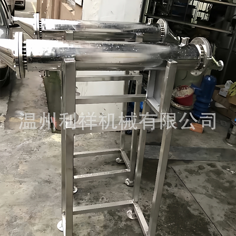 厂家供应纯化水换热器316L无菌卫生级注射用水双管板换热器