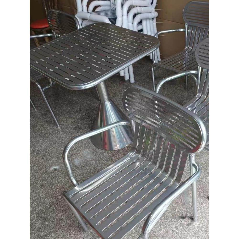 铁漆阳台户外咖啡厅酒吧户外桌椅组合清晰酒吧烧烤店餐厅露台