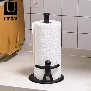 Umbra纸巾架厨房餐桌北欧客厅浴室用纸巾架桌面立式创意置物架子