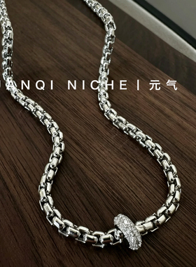 意大利轻奢S925纯银路路通葡萄藤手链女中古风简约高级感小众首饰