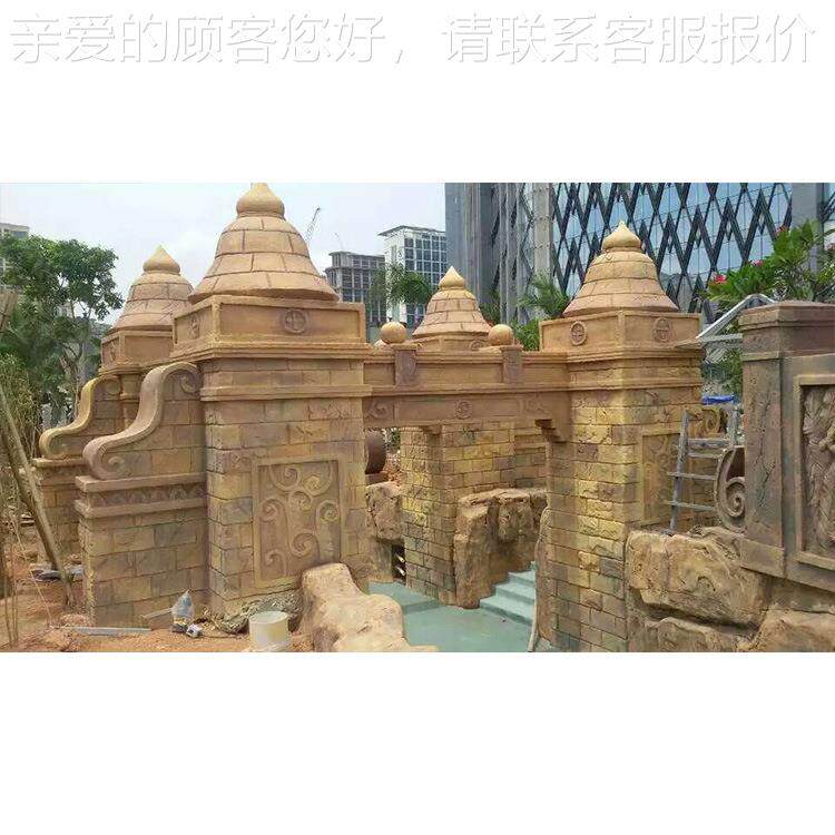 承接乐园旅项目程度假村景36021观设计文规划施游工 GRC室外工景