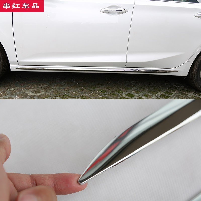 长安睿骋CC车身饰条车门门边门板装饰防护防撞条专用改装锐程CC